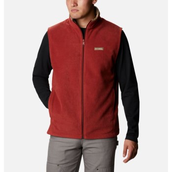 Columbia Muške Prsluci - PHG Fleece Crvene | ZVCL-36718